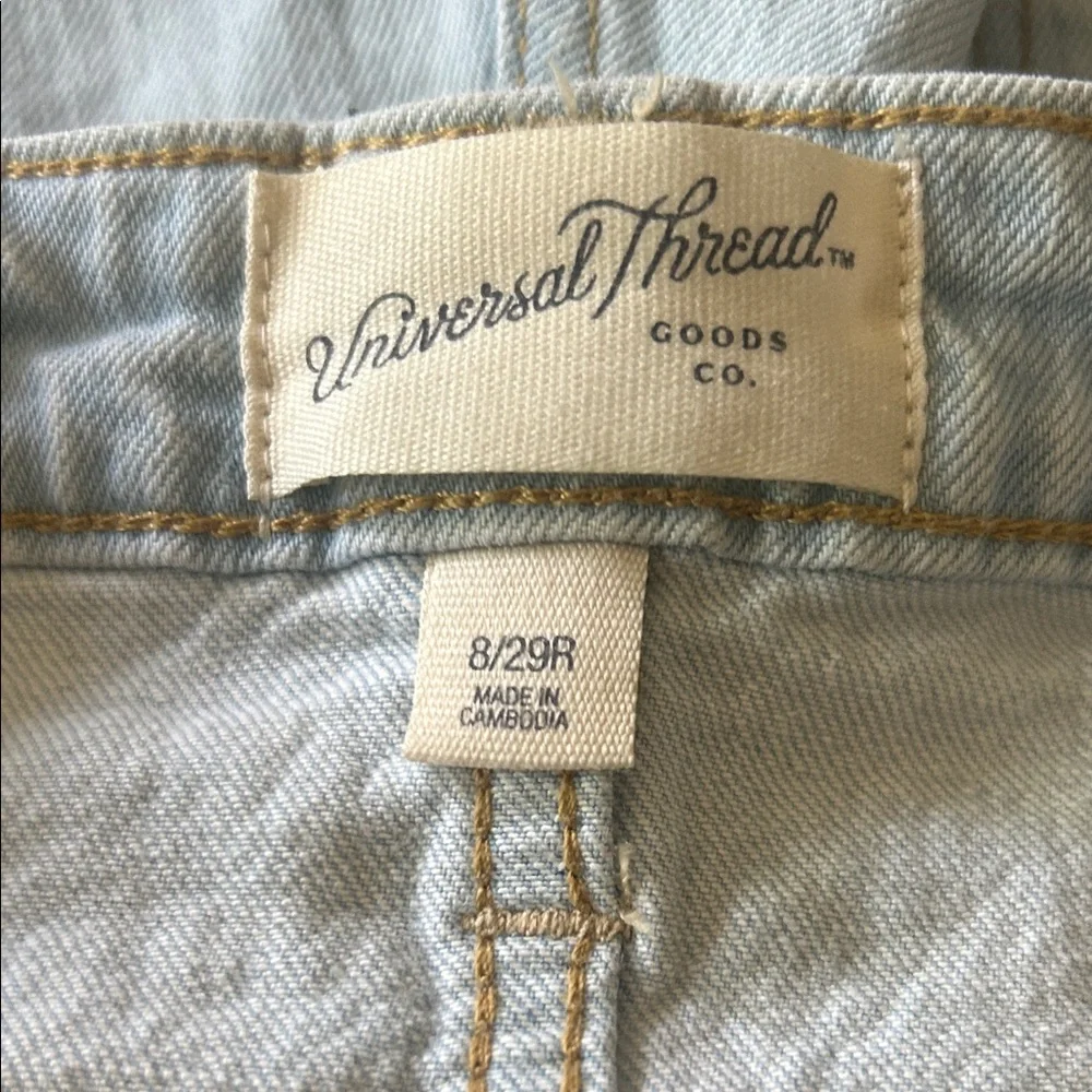 Universal Thread Denim High-Waisted Women Shorts 8/29R